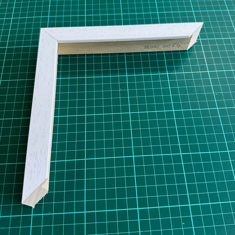 code a obeche white flat 20mm w inner edge